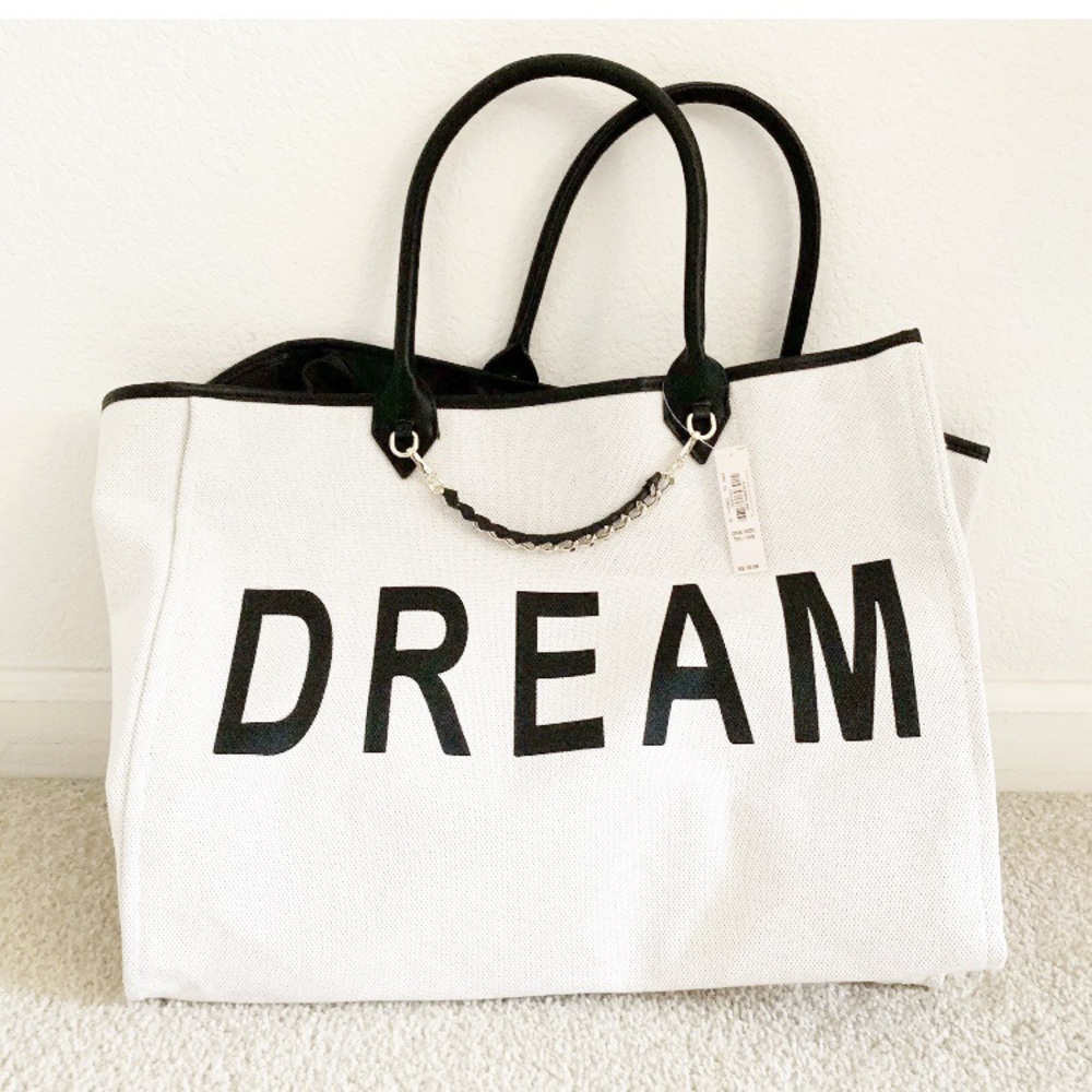 Victoria’s Secret Dream Tote Bag White VS NWT